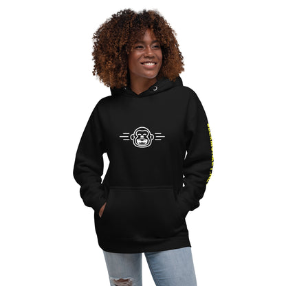 Unisex Monkey Face Hoodie