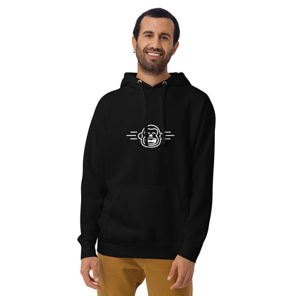 Unisex Monkey Face Hoodie